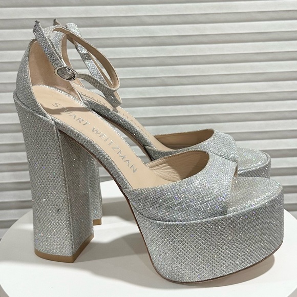 🌹STUART WEITZMAN 🌹 Skyhigh 145 Platform Sandal Size: 8.5 - Picture 8 of 12